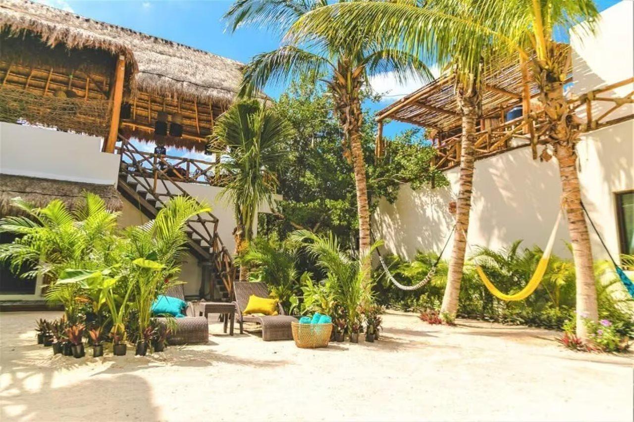 La Puerta Azul Beachfront - Adults Only Isla Holbox Buitenkant foto