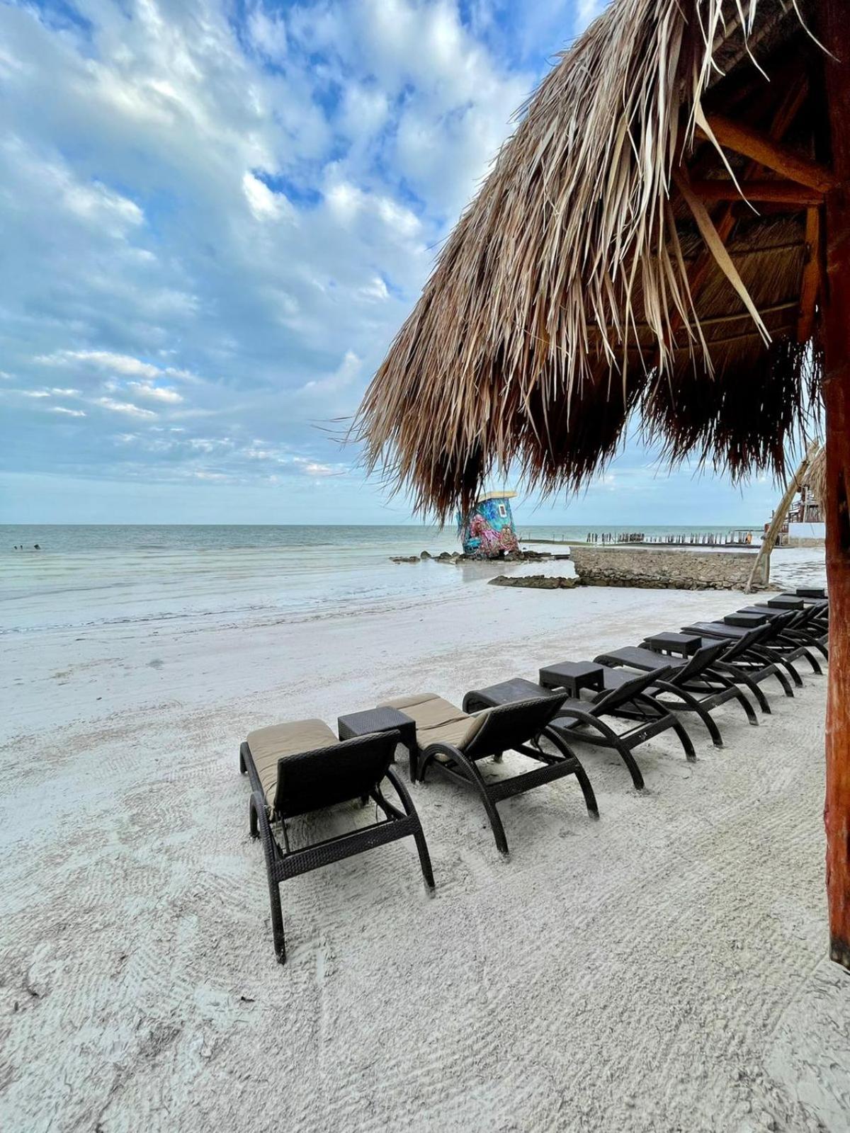 La Puerta Azul Beachfront - Adults Only Isla Holbox Buitenkant foto