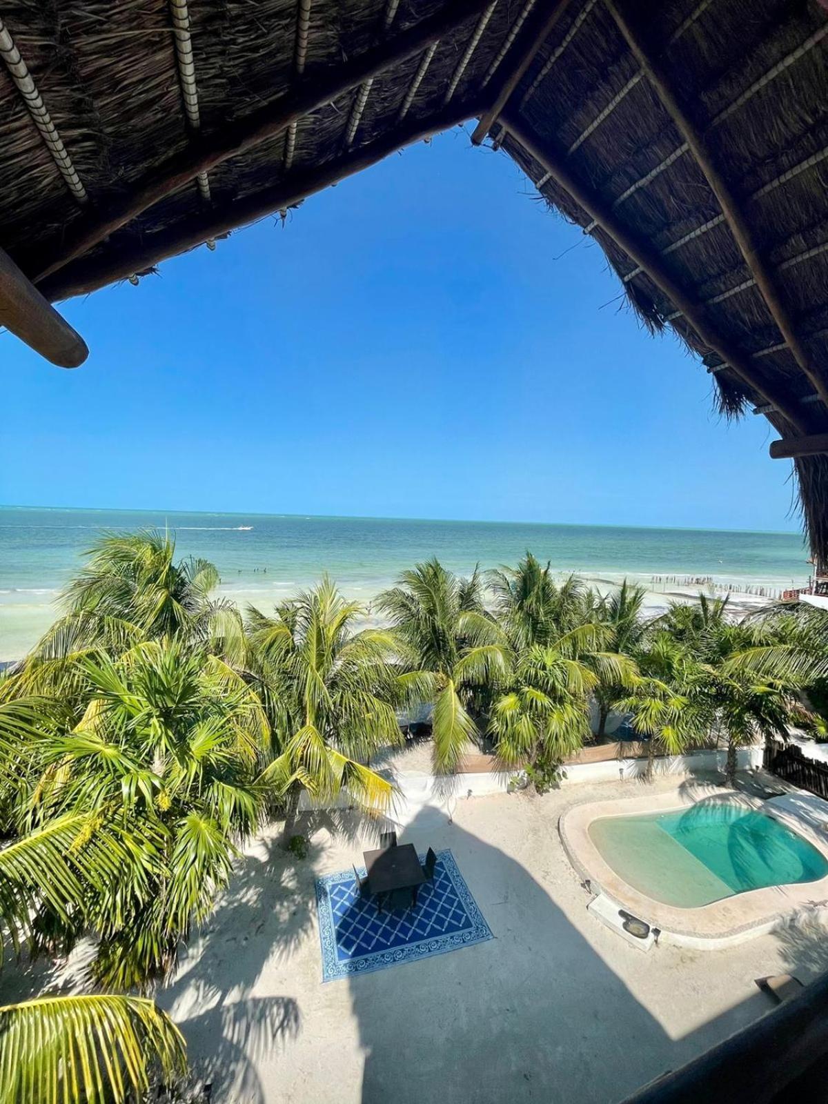 La Puerta Azul Beachfront - Adults Only Isla Holbox Buitenkant foto