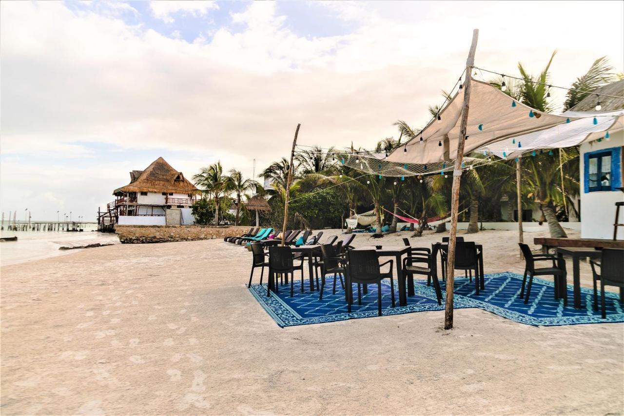 La Puerta Azul Beachfront - Adults Only Isla Holbox Buitenkant foto
