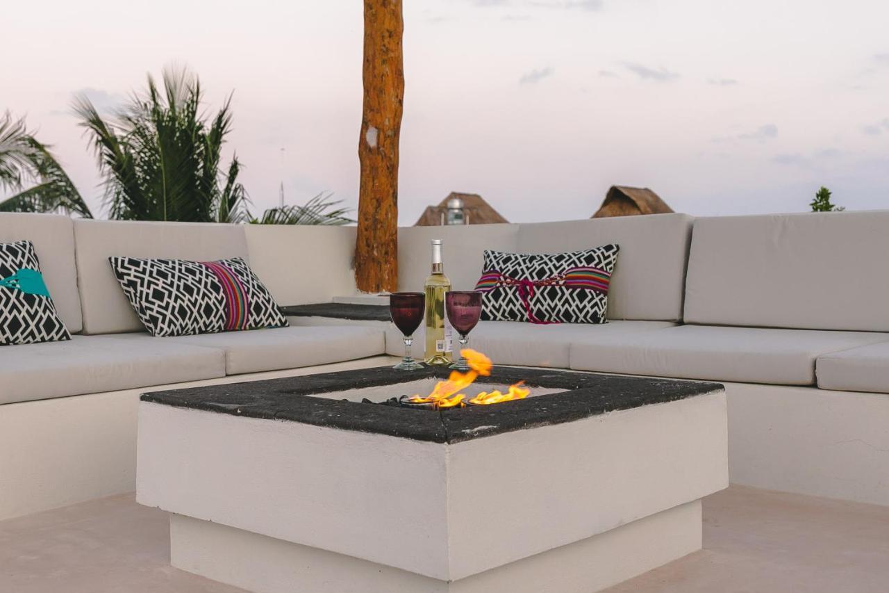 La Puerta Azul Beachfront - Adults Only Isla Holbox Buitenkant foto